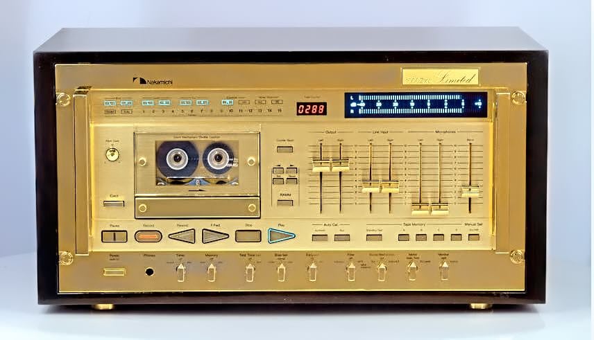 📼Nakamichi Soundstream STC80 The best Analogue Cassette Deck
