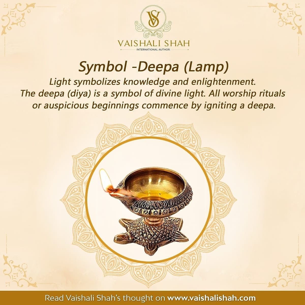 Symbol -Deepa (Lamp) Light... - HinduScriptures.com