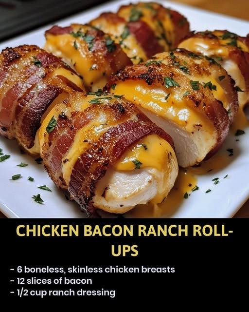 Riley's Best Recipes | Chicken Bacon Ranch Roll-Ups | Facebook