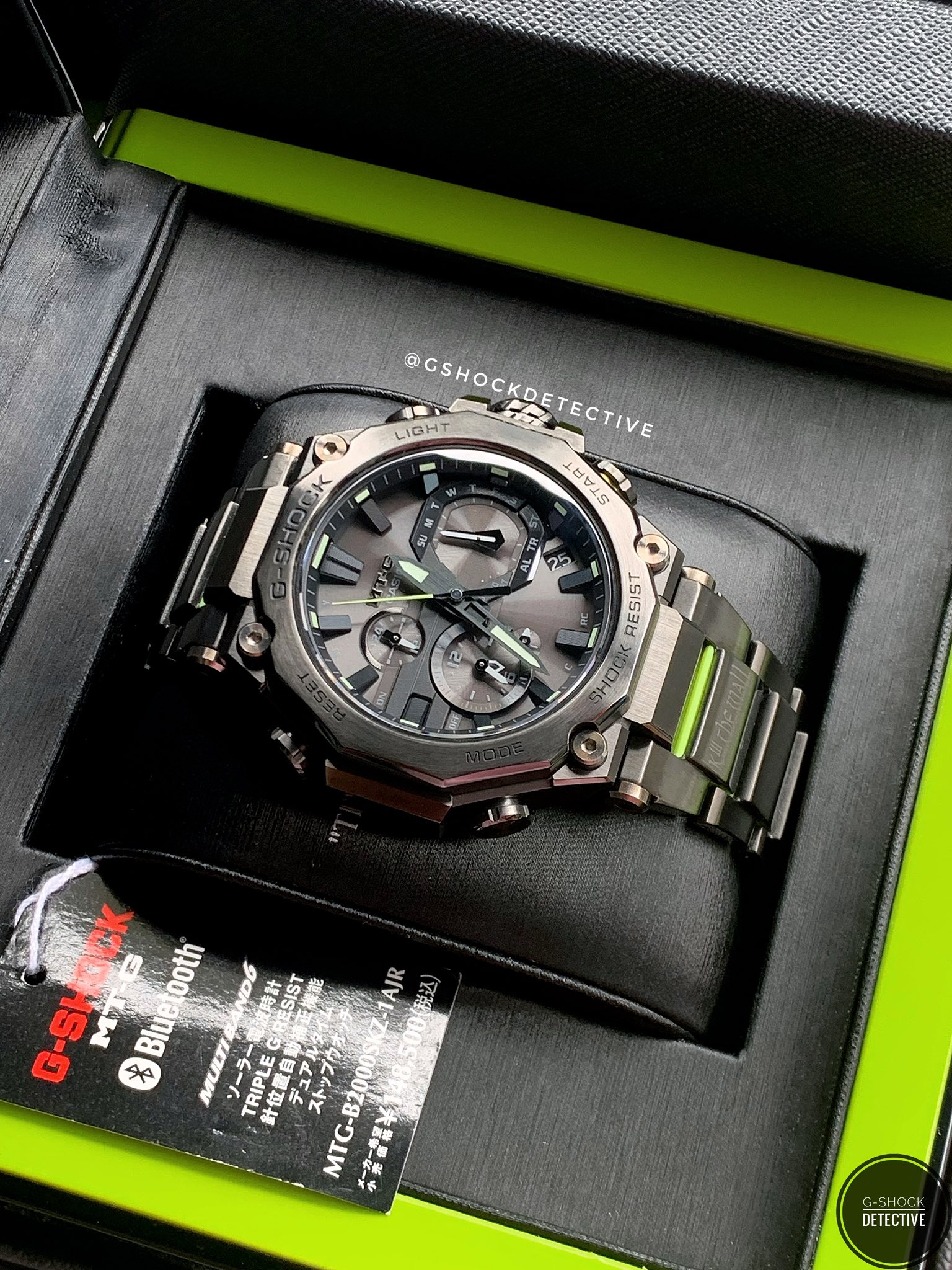 （8/31まで限定）JanJingJing EWB シークレット付き Mint Sankuanz x G-Shock MTG-B2000SKZ-1A for sale