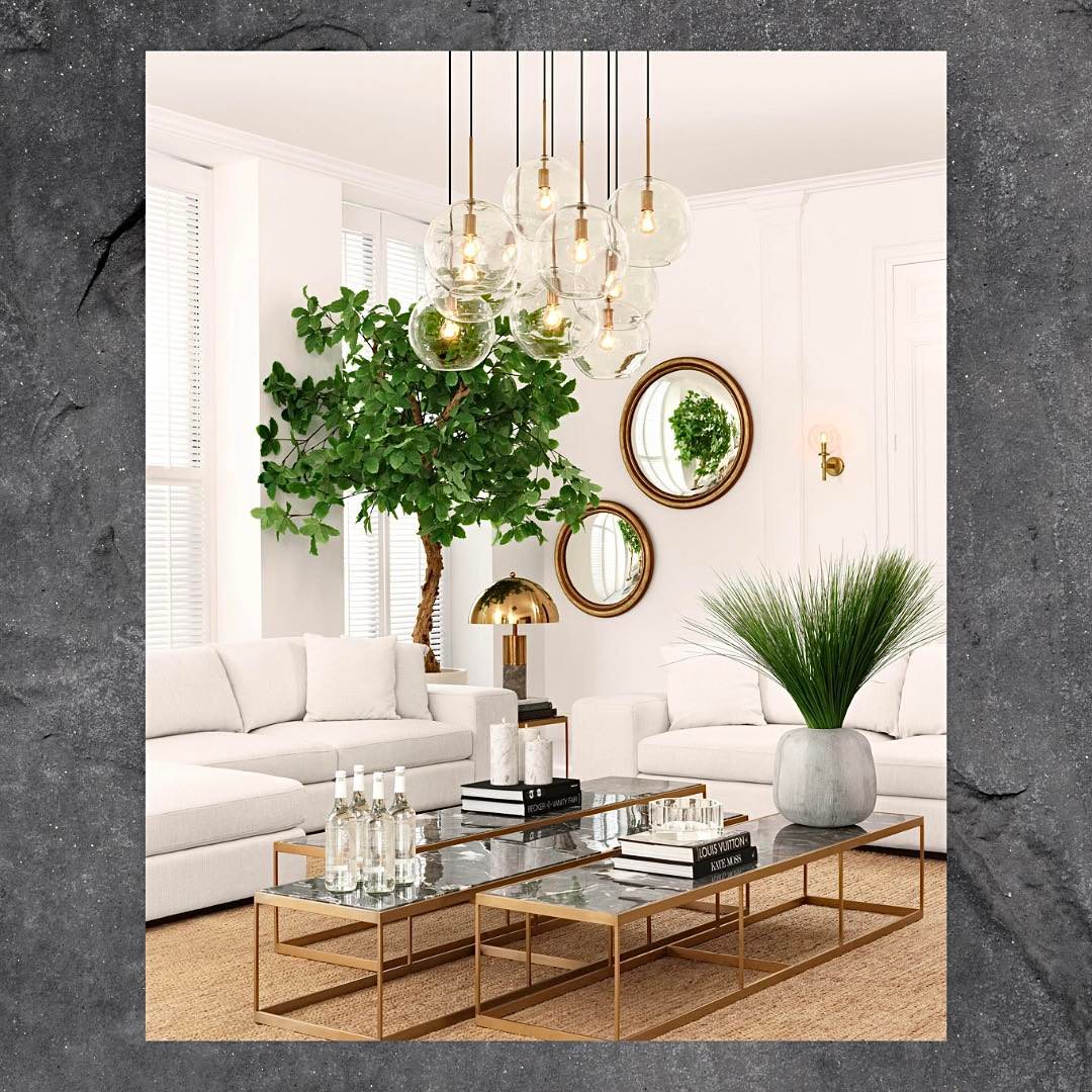 HomeDesign by Knaus - Als Beleuchtung des Raumes dient eine ...