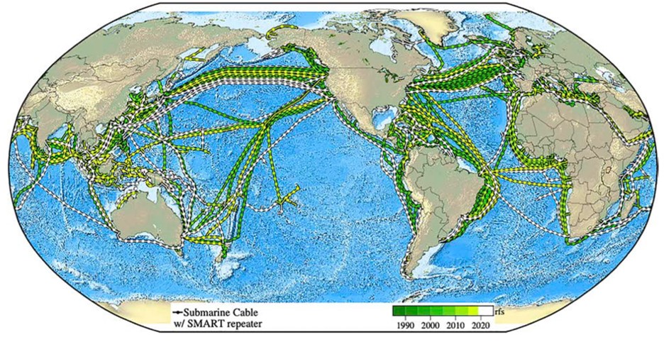 The use of undersea telecommunications lines for monitoring earthquakes ...