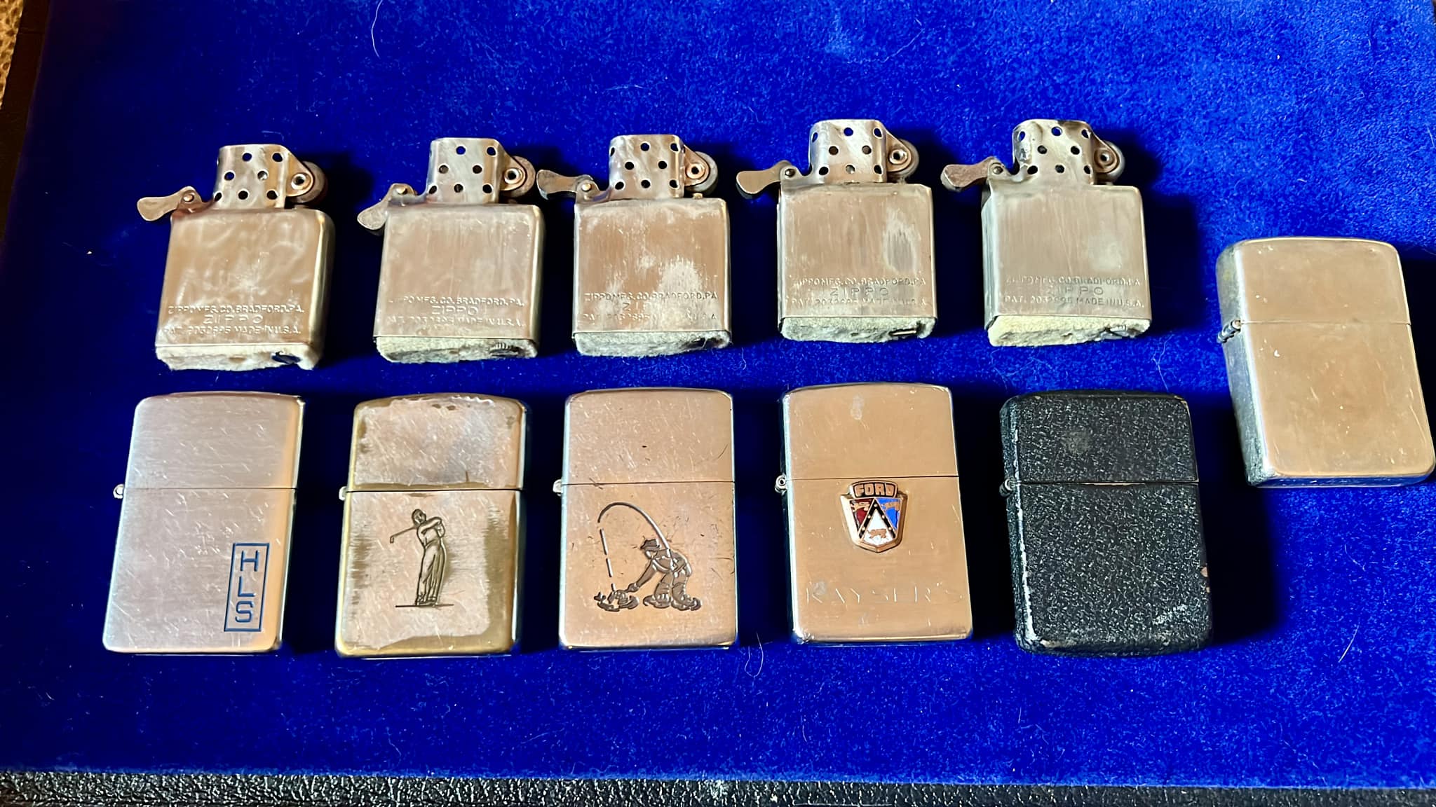 Zippo 1948 3 Barrel Nickel Silver Insert.**