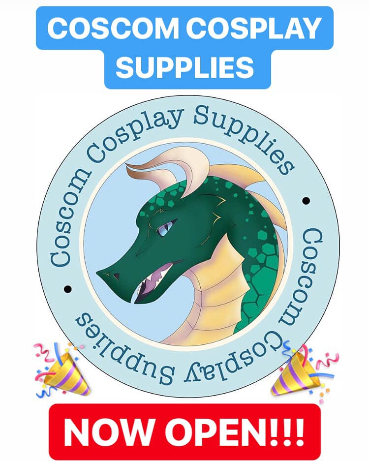 Coscom - WE ARE OFFICIALLY OPEN https://coscomcosplaysupplies.com ...