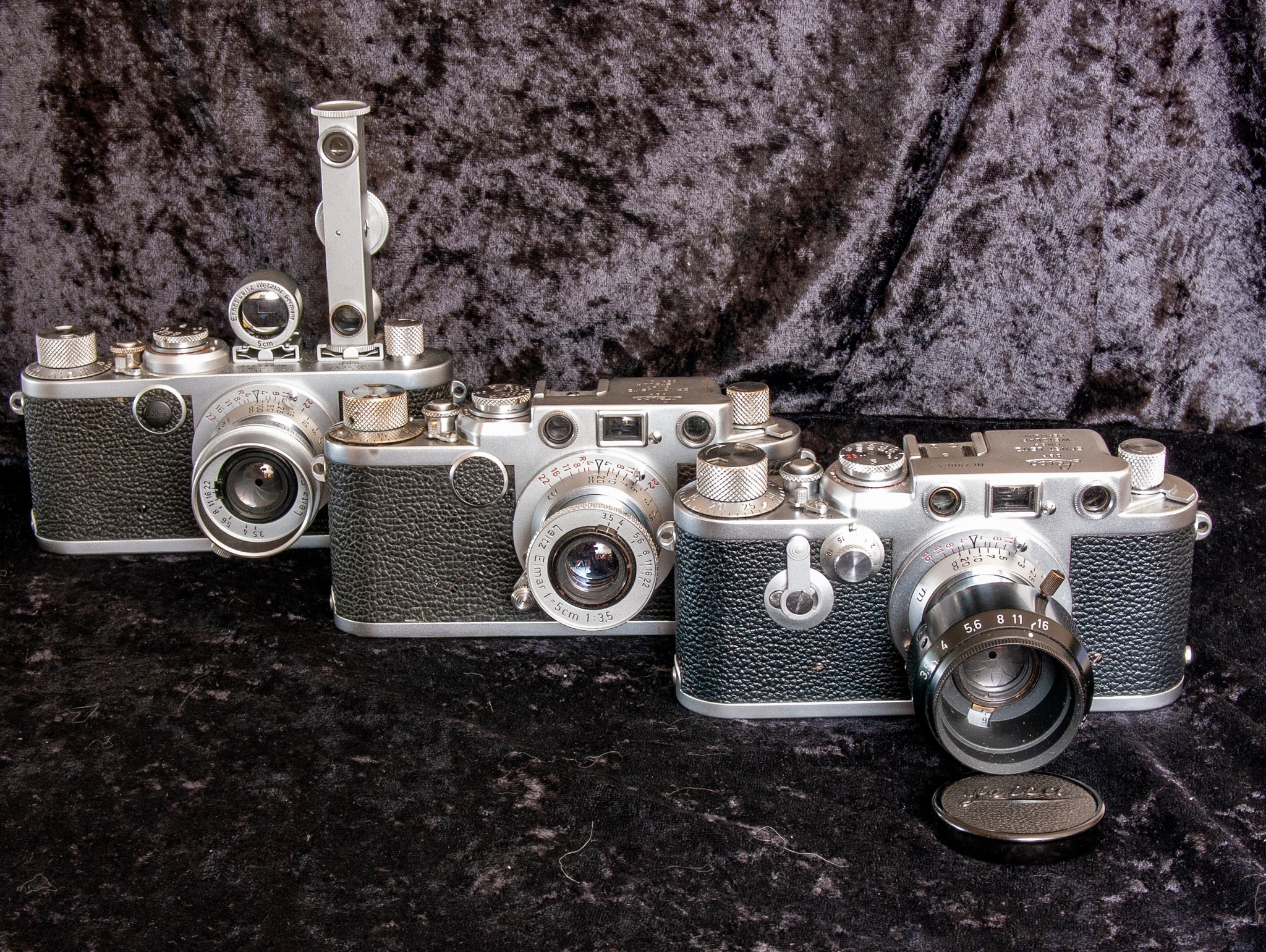 1955 Leica F series camera collection
