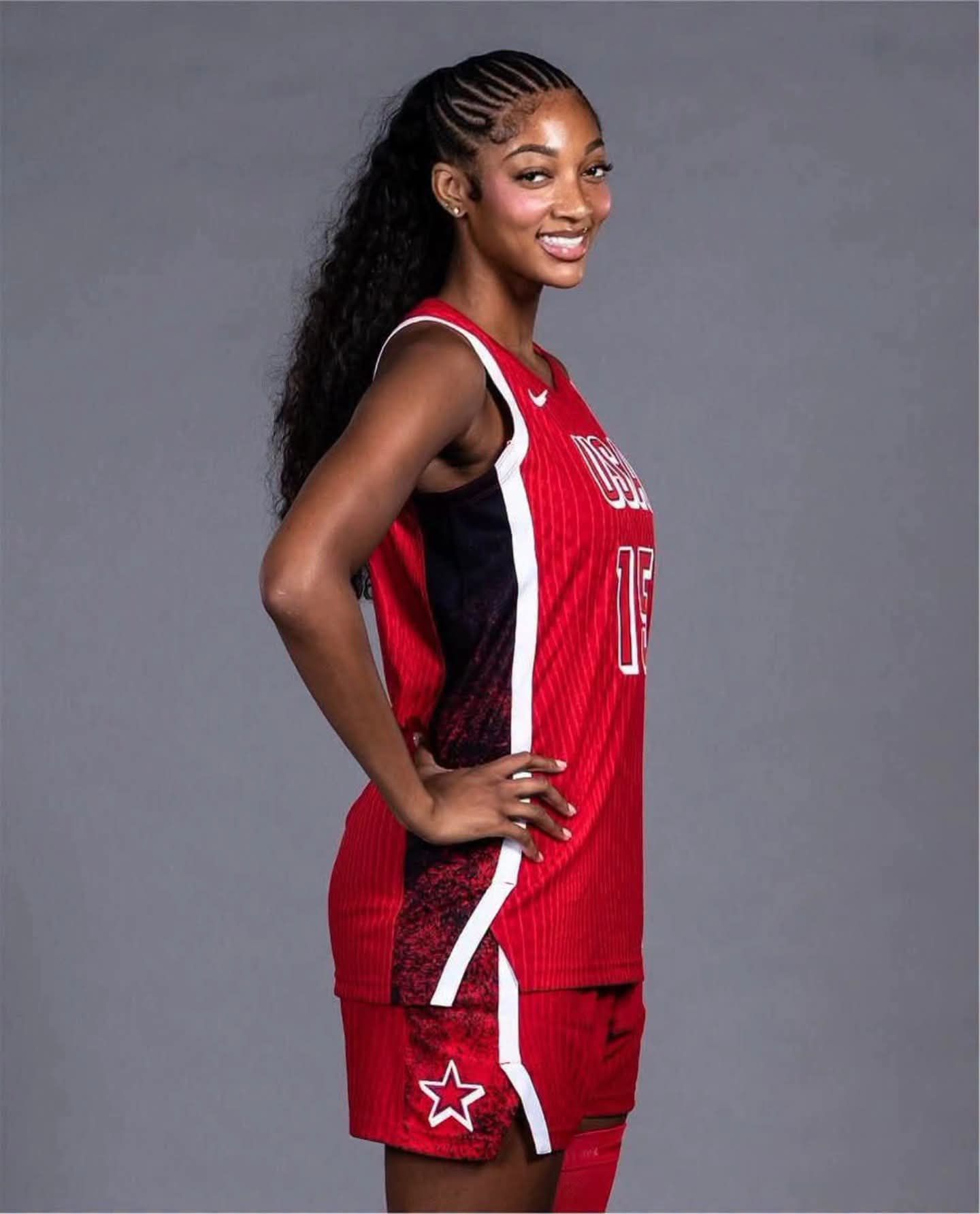 Angel Reese will suit up as No. 9 for Team USA 🇺🇸
