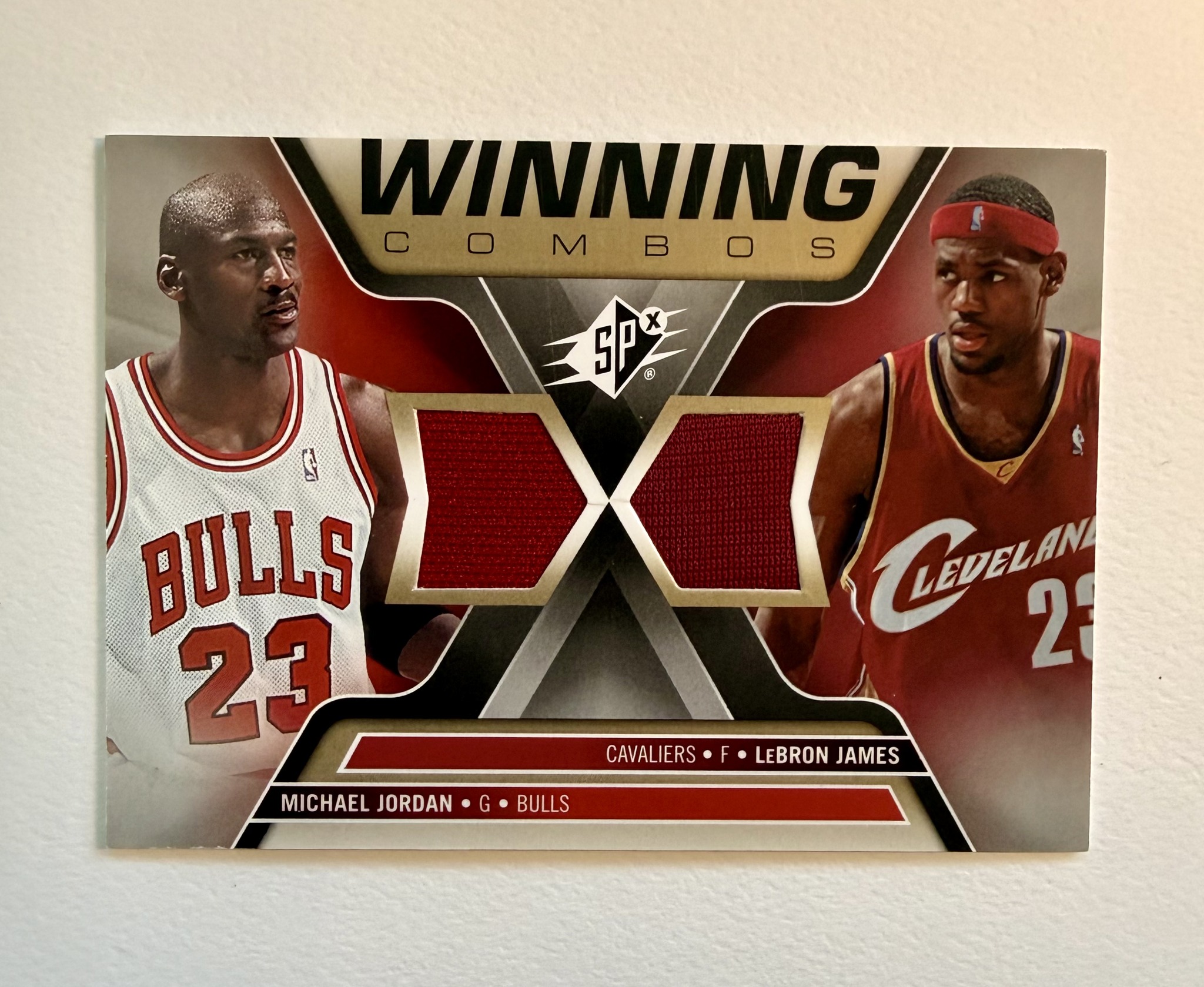 FS Game Used Patches # 2006 Spx Winning Combos Michael Jordan 