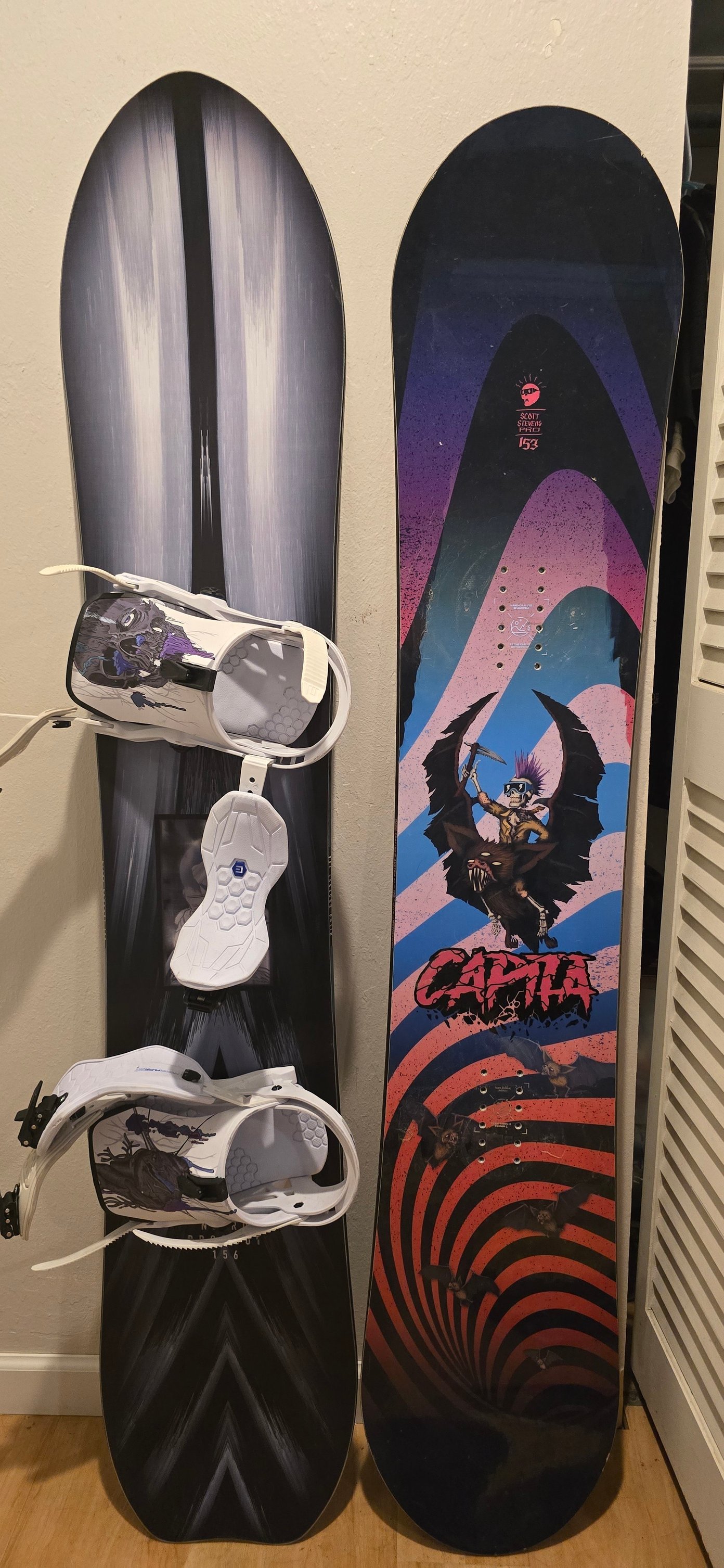 Favorite snowboard art owned, 2021 Scott Stevens Pro
