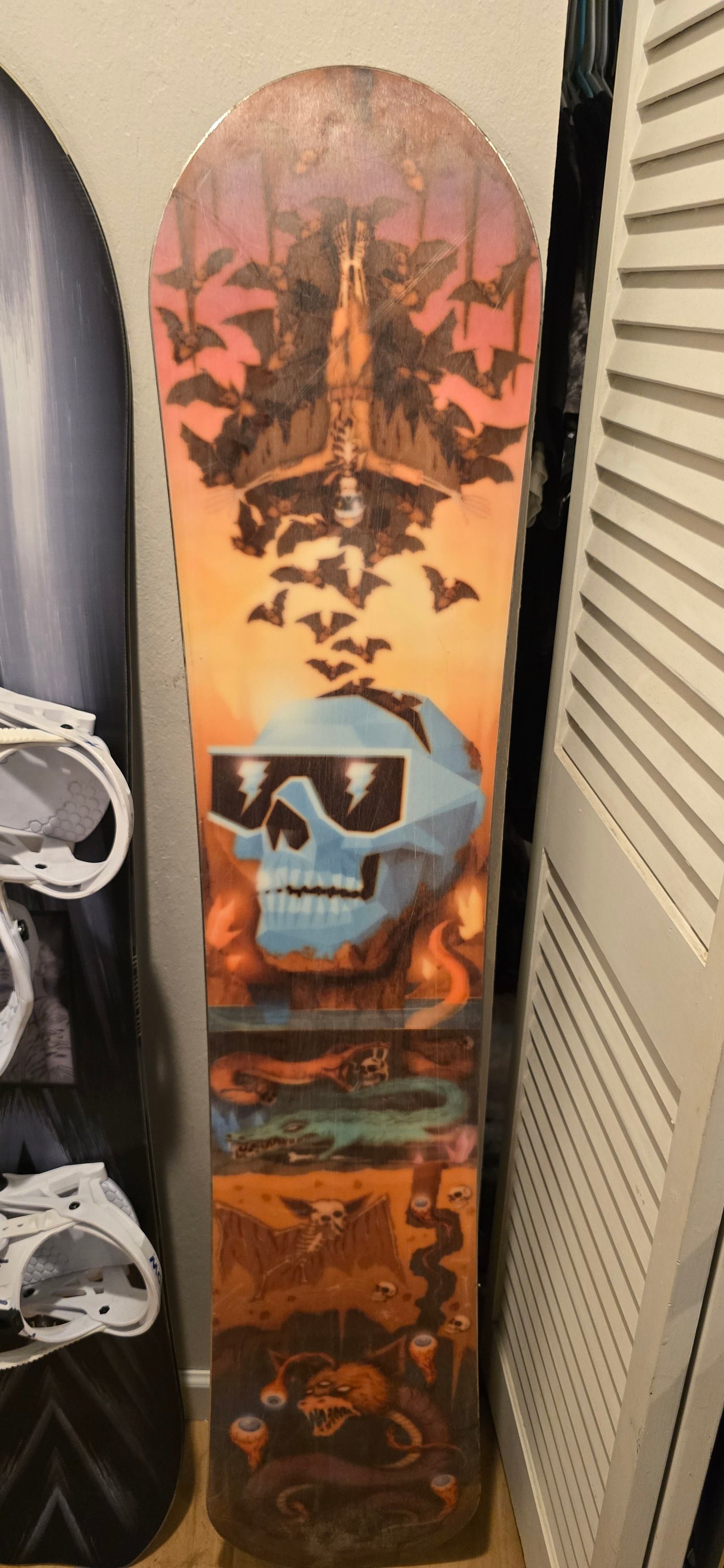 Favorite snowboard art owned, 2021 Scott Stevens Pro