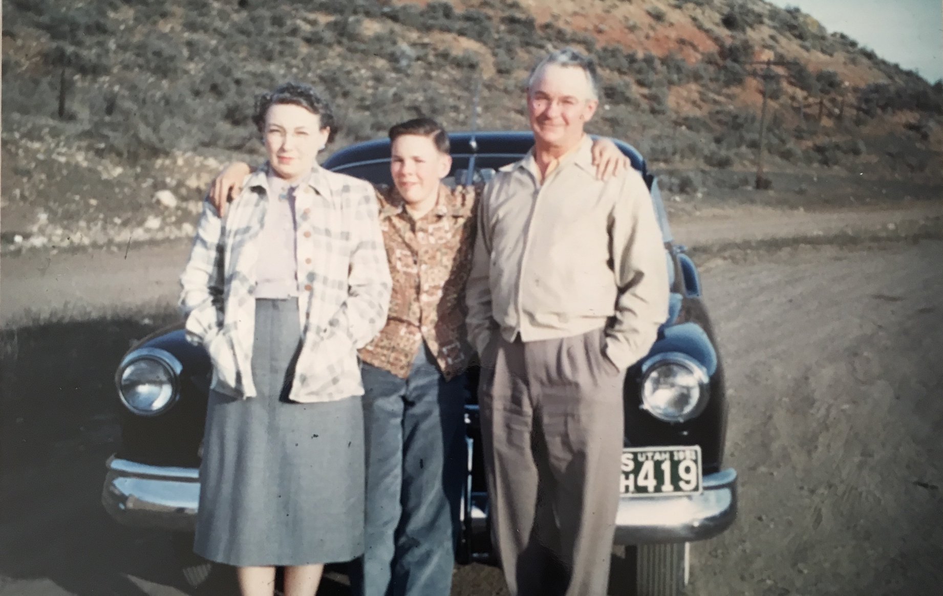 My 16 year old father in 1955. It's VERY 1950's.
