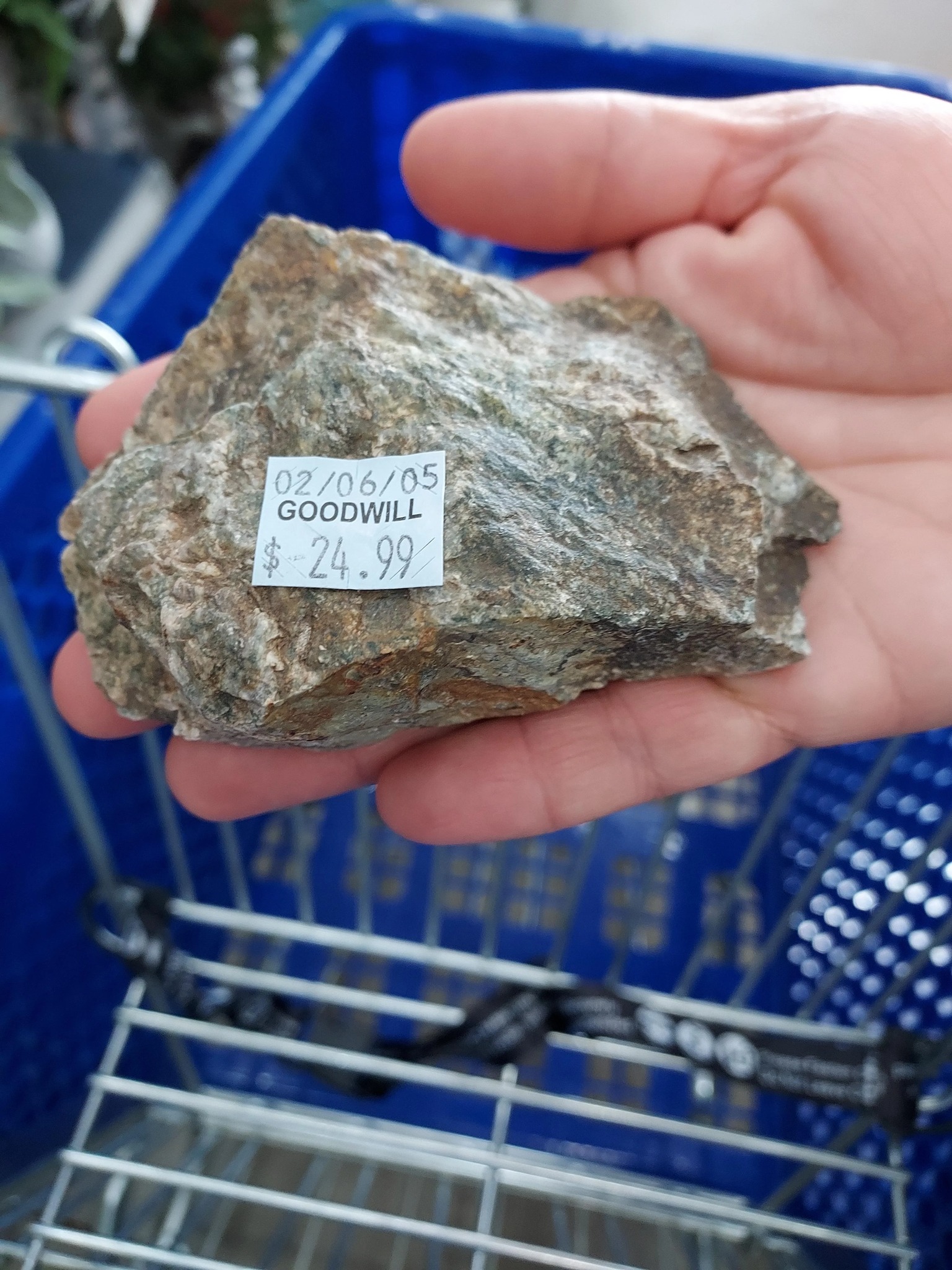 Thrifting - Now that's the rock I need Goodwill! | Facebook
