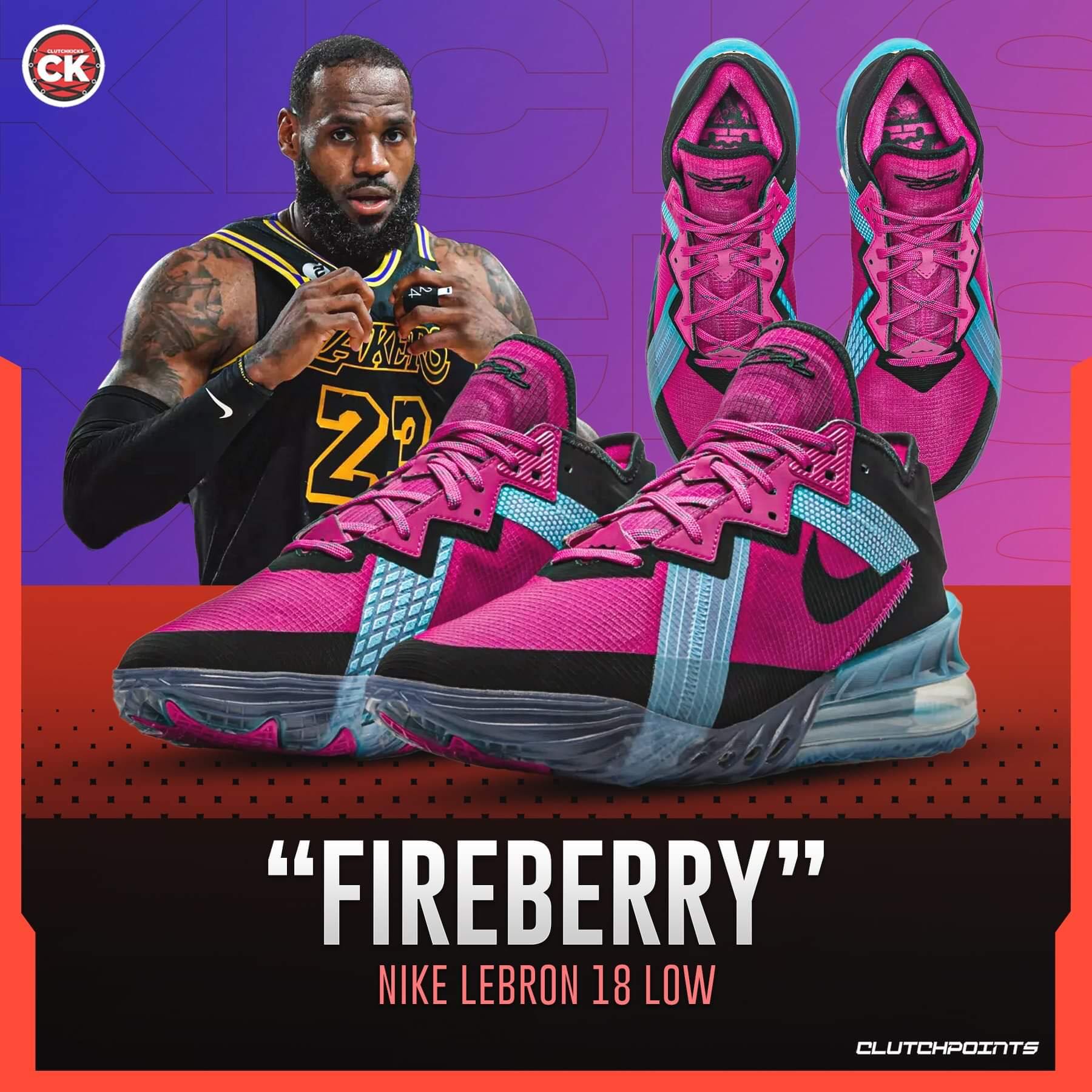 kingjames debuts a new LeBron 18. Drip, flip, or skip this colorway?