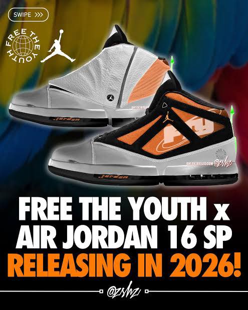 Free The Youth x Air Jordan 16 Collection: Everything You Need to