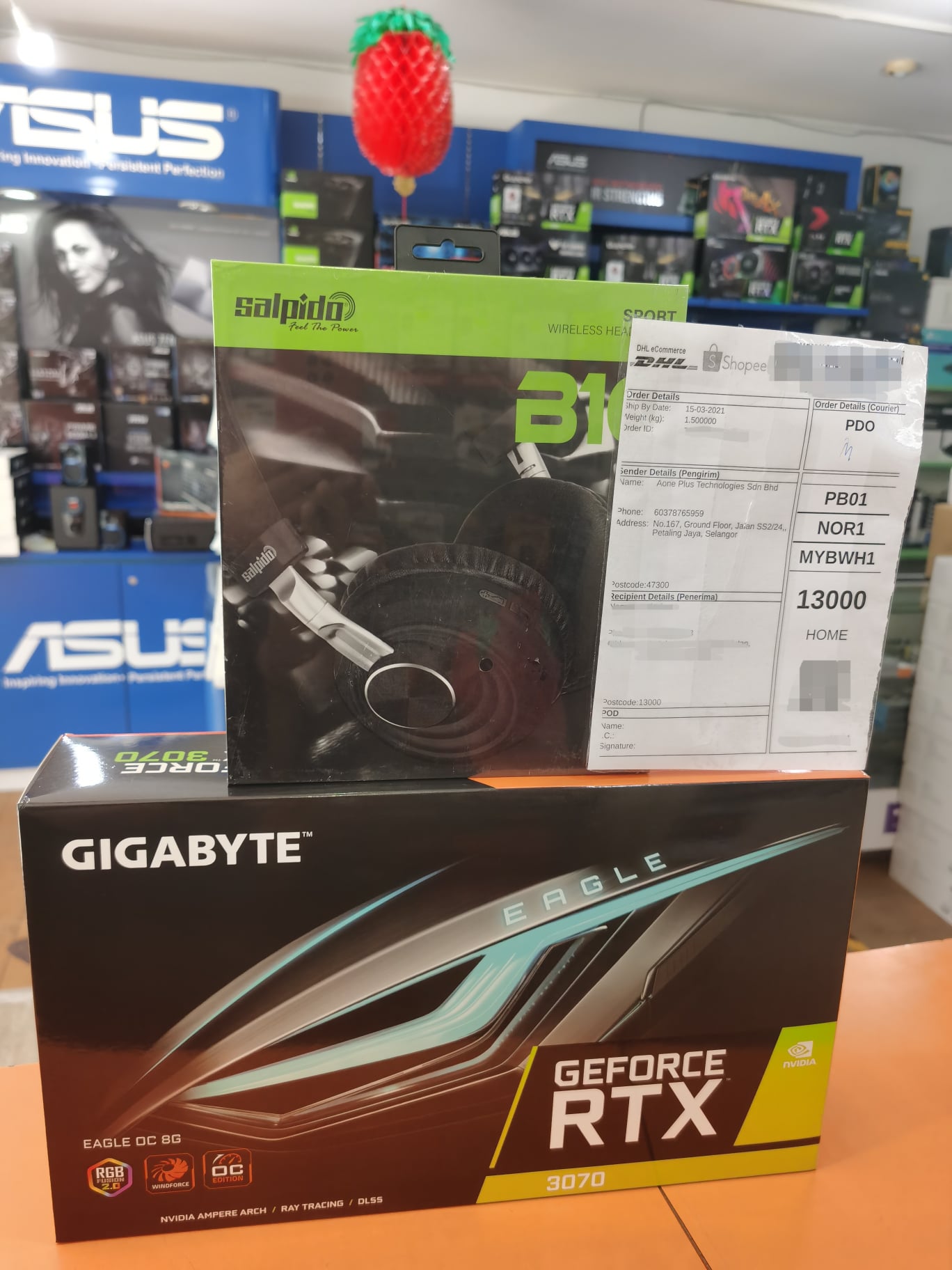Aone Plus Technologies Sdn Bhd Your Support Is Our Motivation Thank You Very Much Gigabyte Gtx3070 Facebook