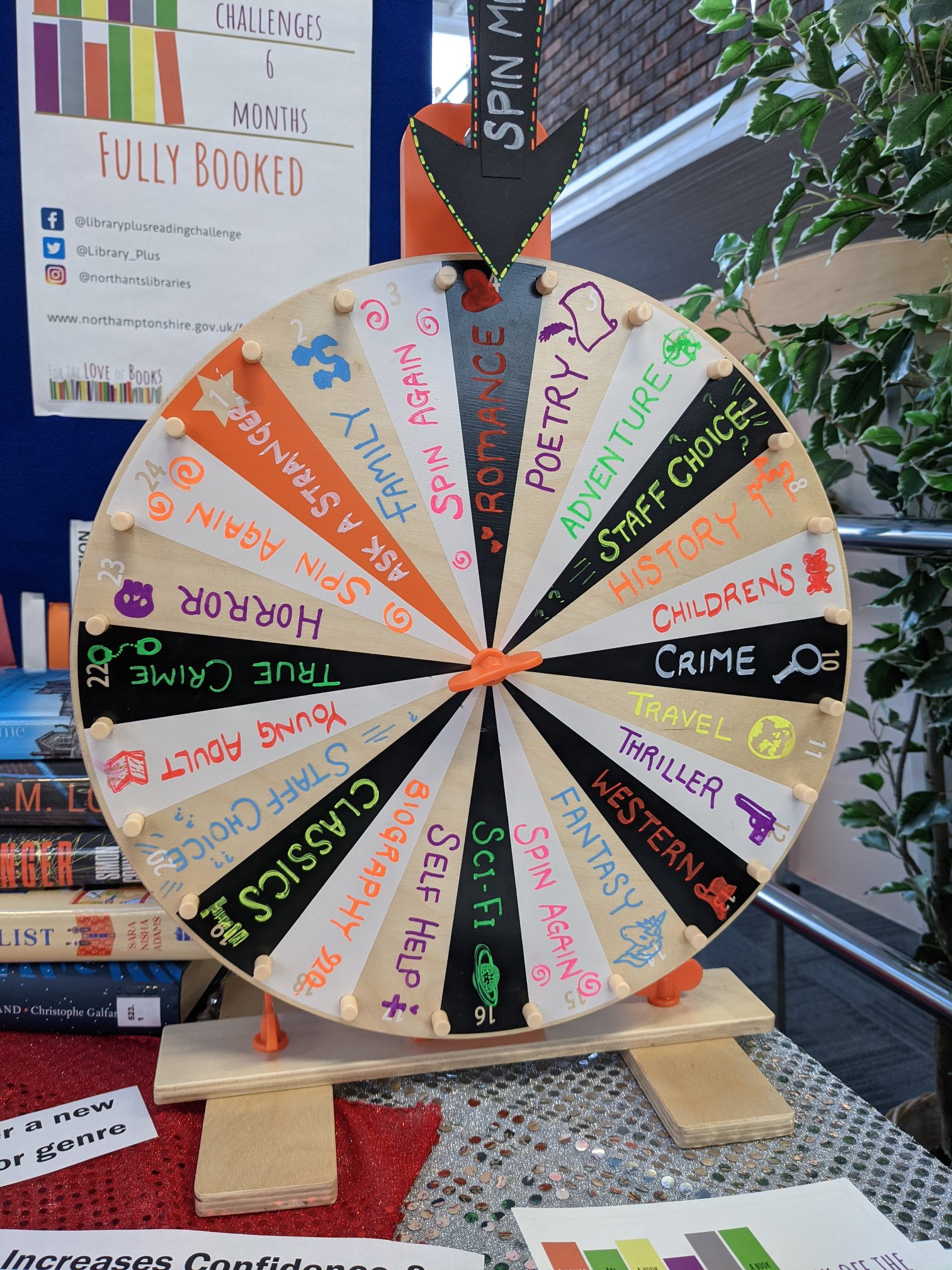 So our 8th mini challenge in the... - Wellingborough Library