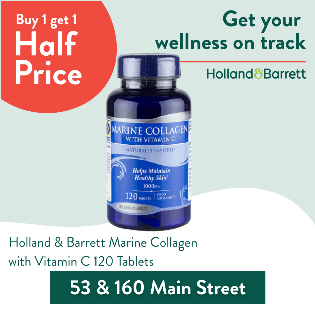 Buy 1, Get 1 Half Price! 🌊 Collagen is a protein that supports the key areas of your body, including skin, bones, teeth gums, blood vessels and joints. However, collagen synthesis (the