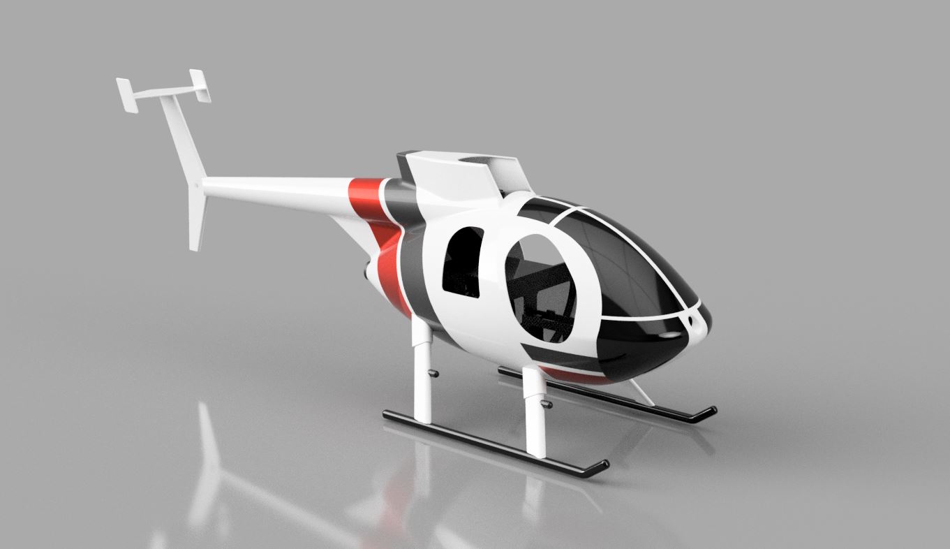 FLYWING FW450L V3 RC GPS SMART HELICOPTER 450L GRÖSSE MIT H1 (Neu und