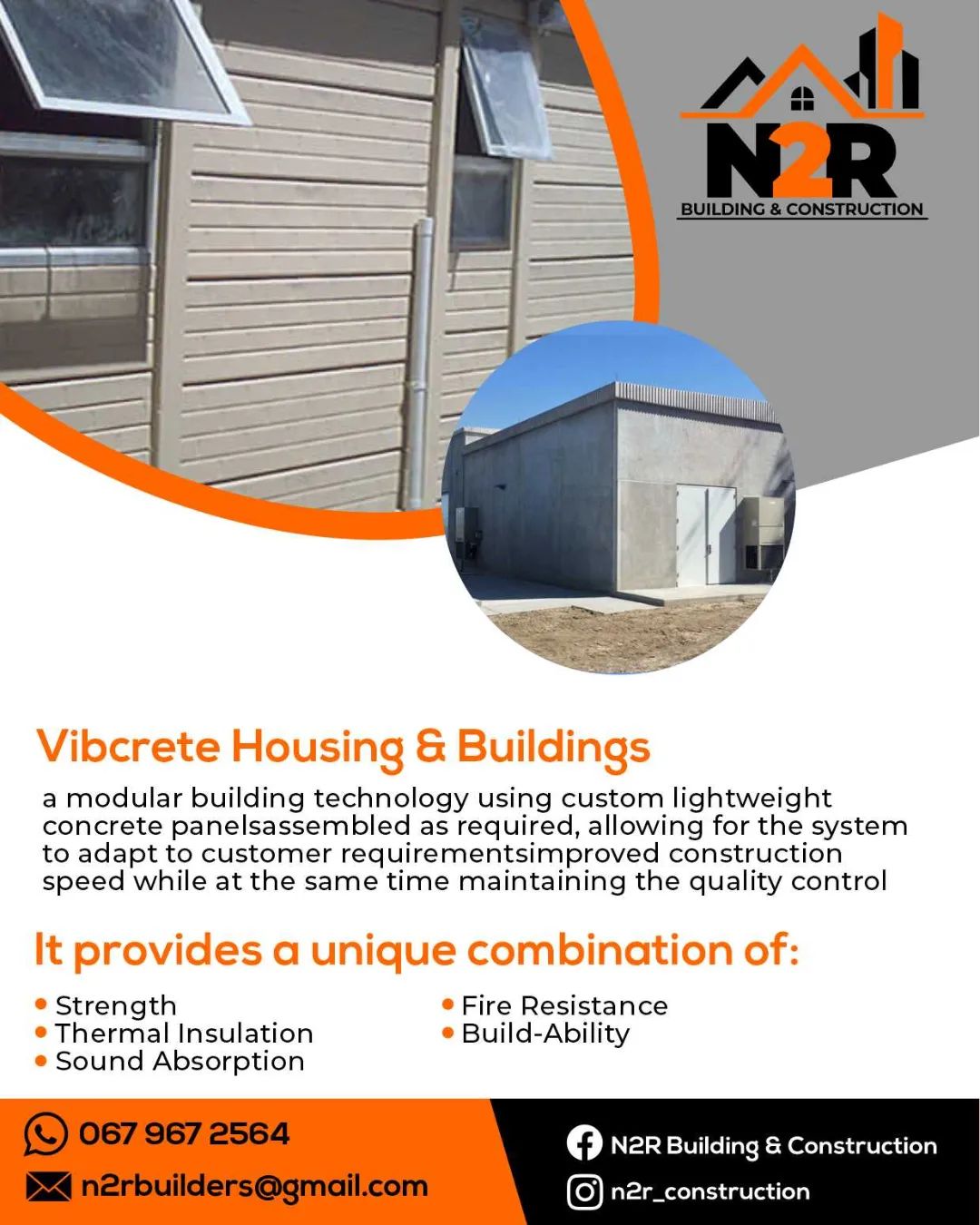N2R Building & Construction - Affordable housing alternative Built with ...