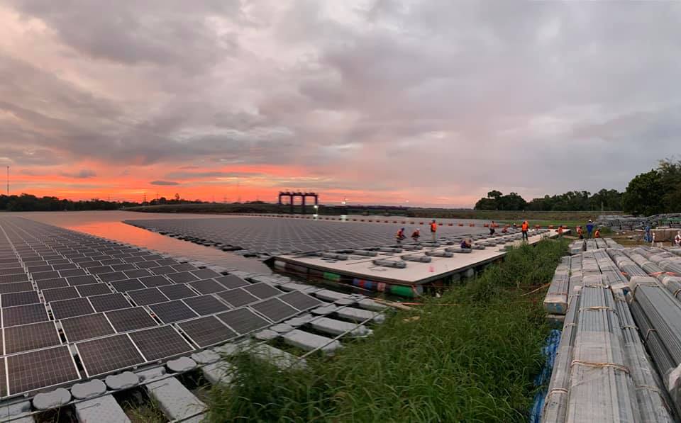 ความคืบหน้างาน Solar Floating - Neo Clean Energy Co., Ltd.