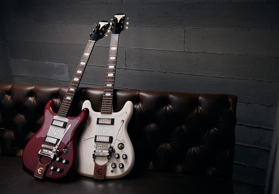Up close with the 150th Anniversary Crestwood Custom #epiphone