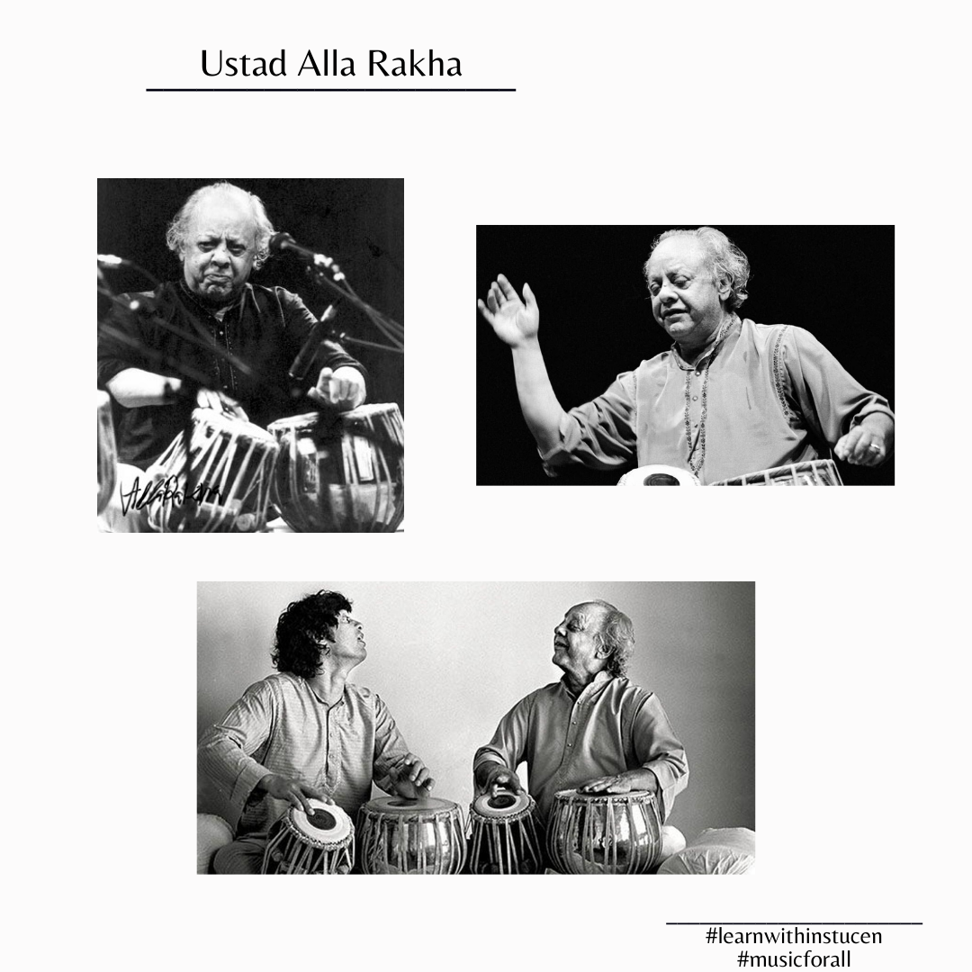 Instucen - #DidYouKnow Tabla maestro Ustad Alla Rakha was...