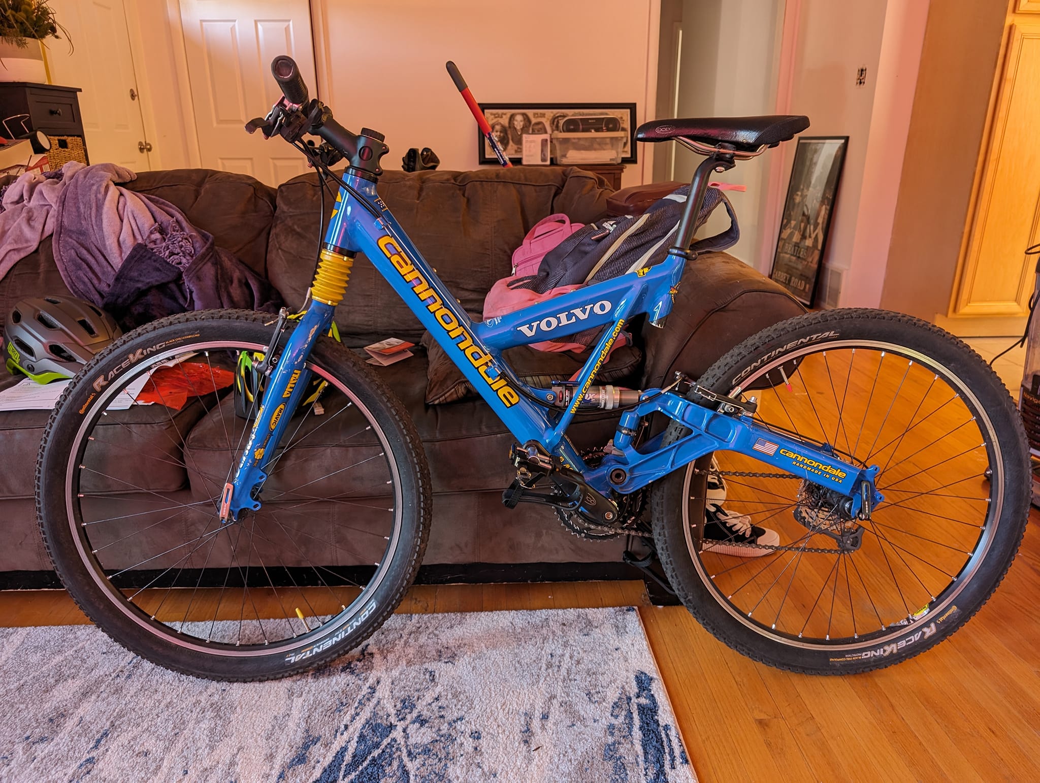 Restoring a 1997 Cannondale Super V900