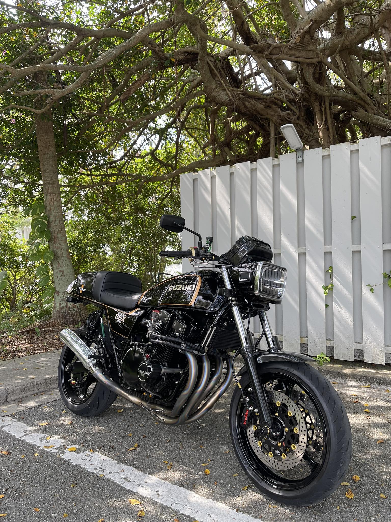 Fall ? #okinawa #gsx1135 #gsx1100e #gs1100 #gsx750e #ベコ #牛 #?