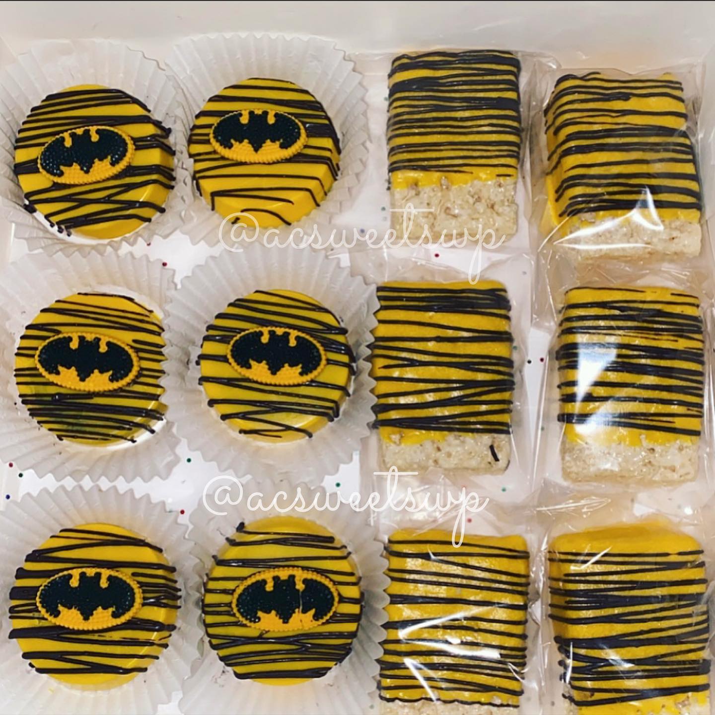 AC’s Sweets - Batman Oreos & Chocolate covered Rice...
