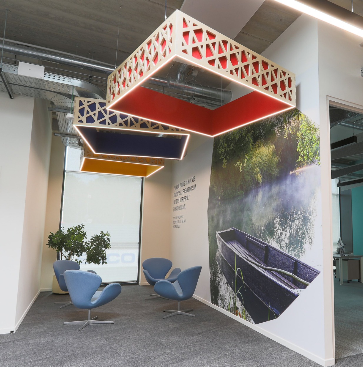 Novawall form - Traditionally, suspended ceilings...