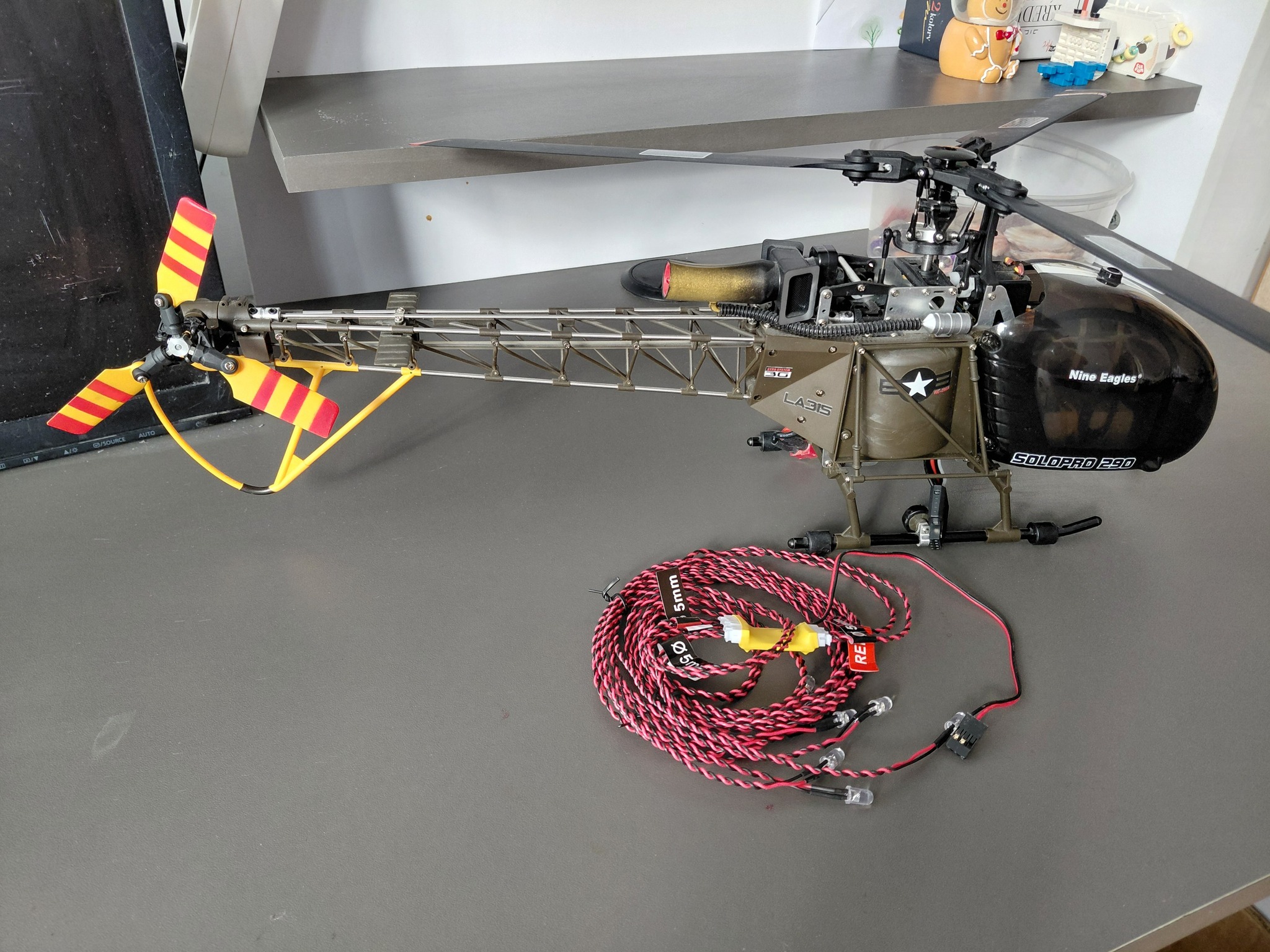 Nine Eagles Solo Pro helicopters purchased and flown successfully