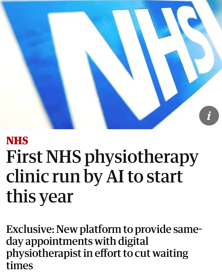 US clinics use AI for physical therapy at home