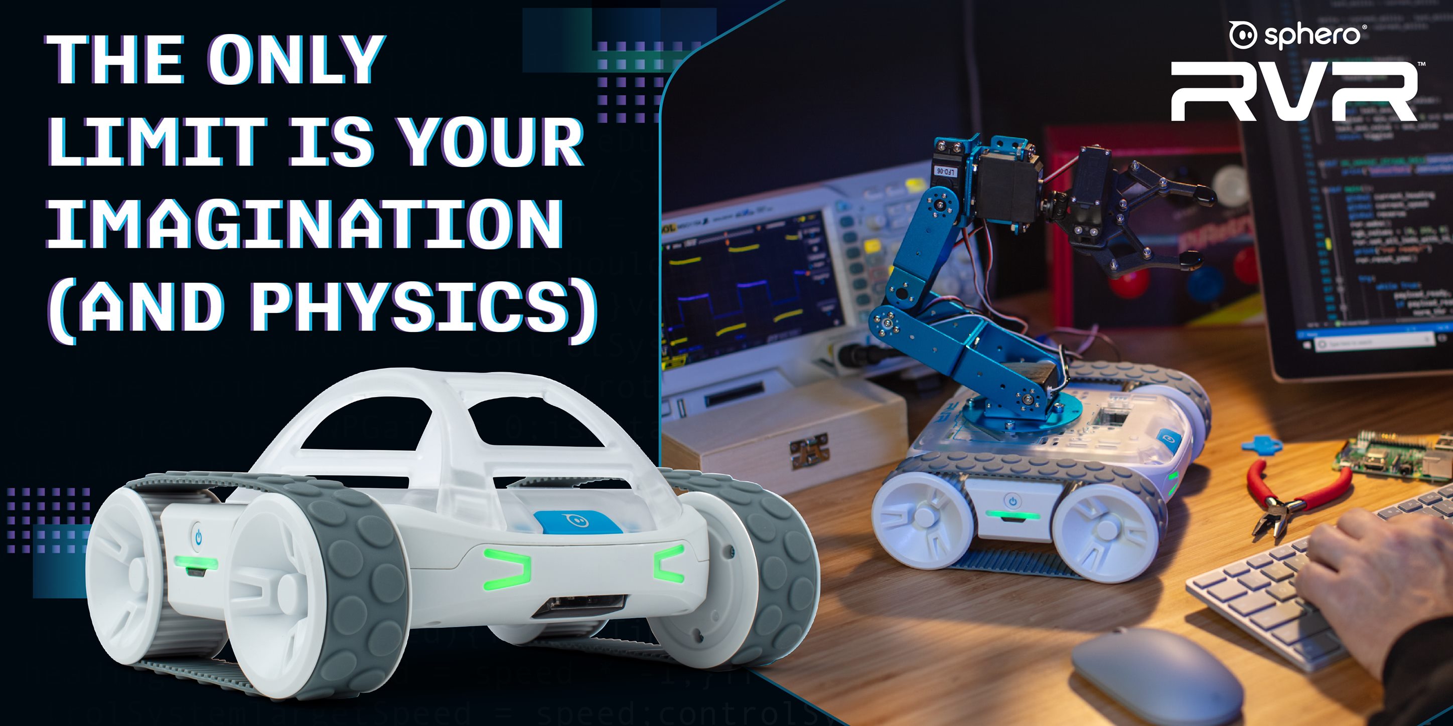 Sphero - Meet #RVR, our go-anywhere, do-anything robot. It’s drivable ...