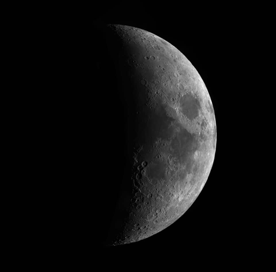 Hi All, I took this image of the moon last night. It is an 8 piece