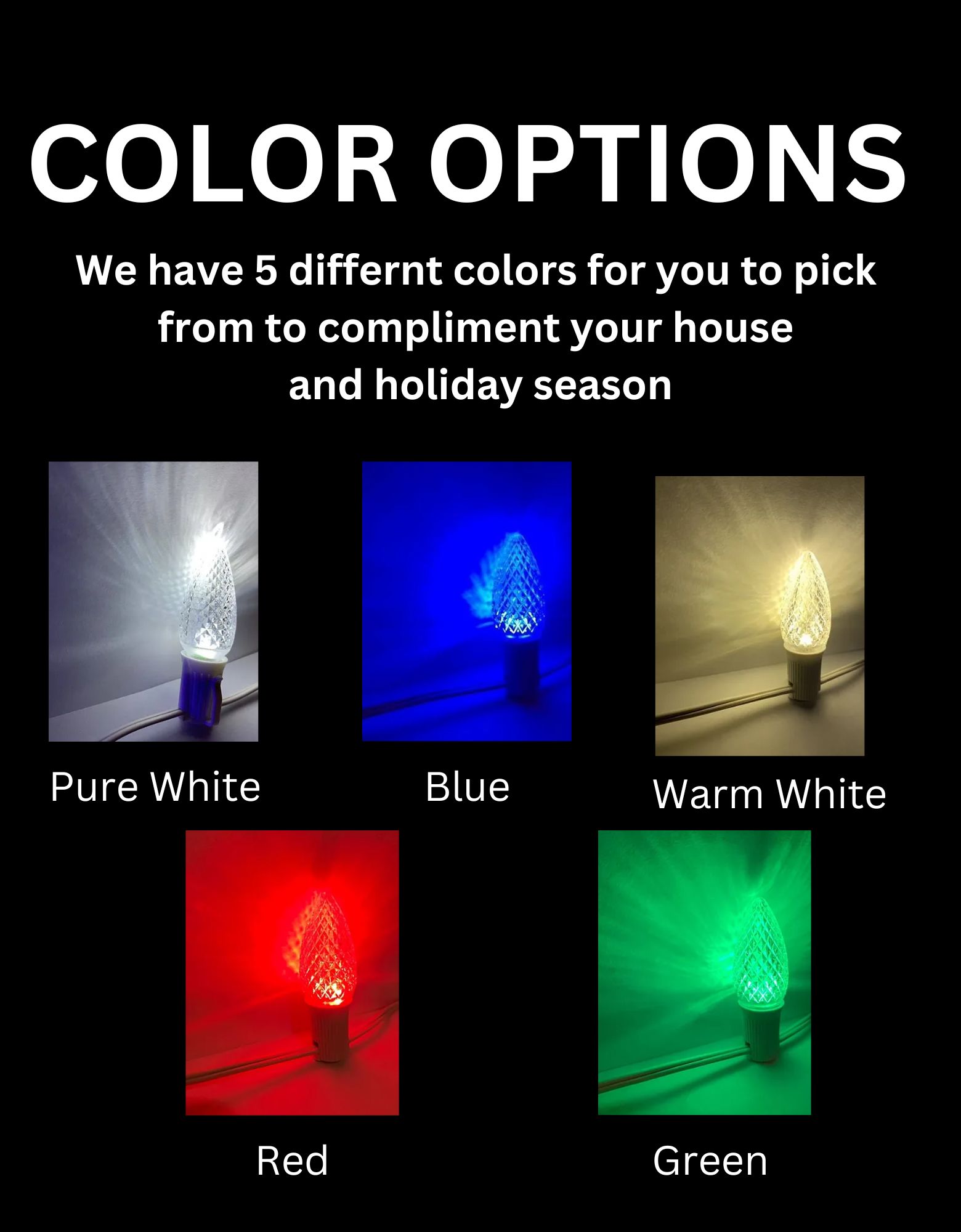 CTC.lights - Wanting to know what color options we have. Here is a ...