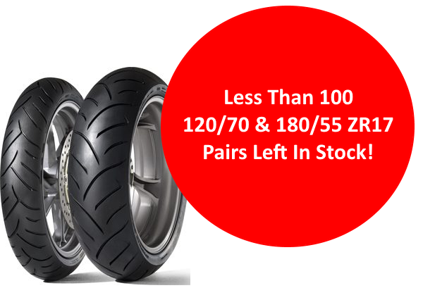 Cambrian Tyres We Ve Now Sold Out Of 1 70 160 60 Zr17 Dunlop Moto Roadsmart Pairs Less Than 100 Pairs With 180 55 Zr17 Rears Now Remaining In This Never To Be Repeated Deal Facebook