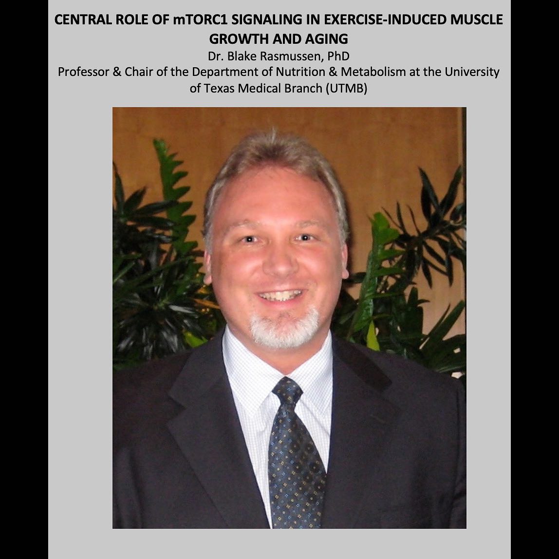 Texas ACSM - It is a pleasure to introduce Dr. Blake...