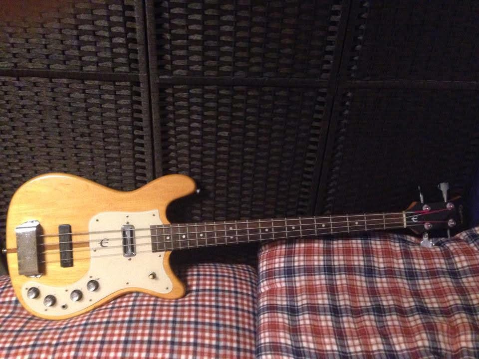 Mid 70s Epiphone New Port bass. (Matsumoku)