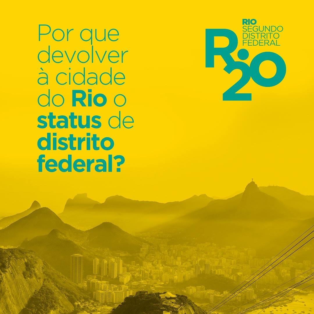 POR QUE A CIDADE DO RIO COMO 2º... - Rio, 2º Distrito Federal