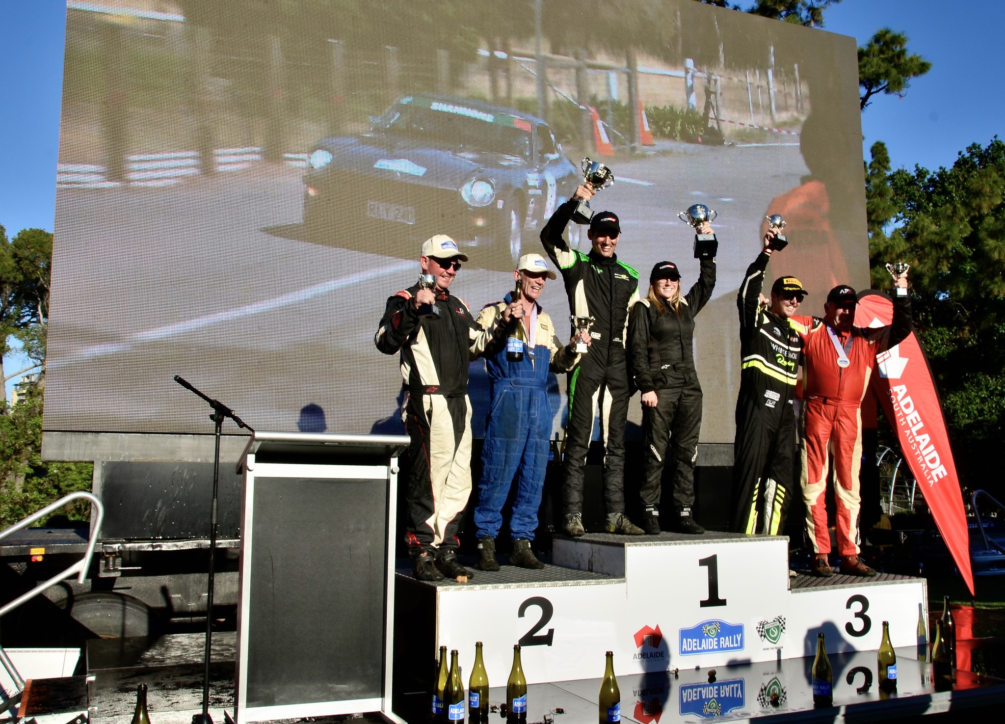 Adelaide Rally - A car display and podium presentation... | Facebook