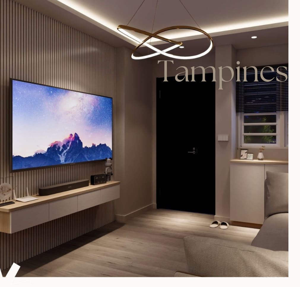 📍 Tampines Modern contemporary... - Studio 65 Interior Design