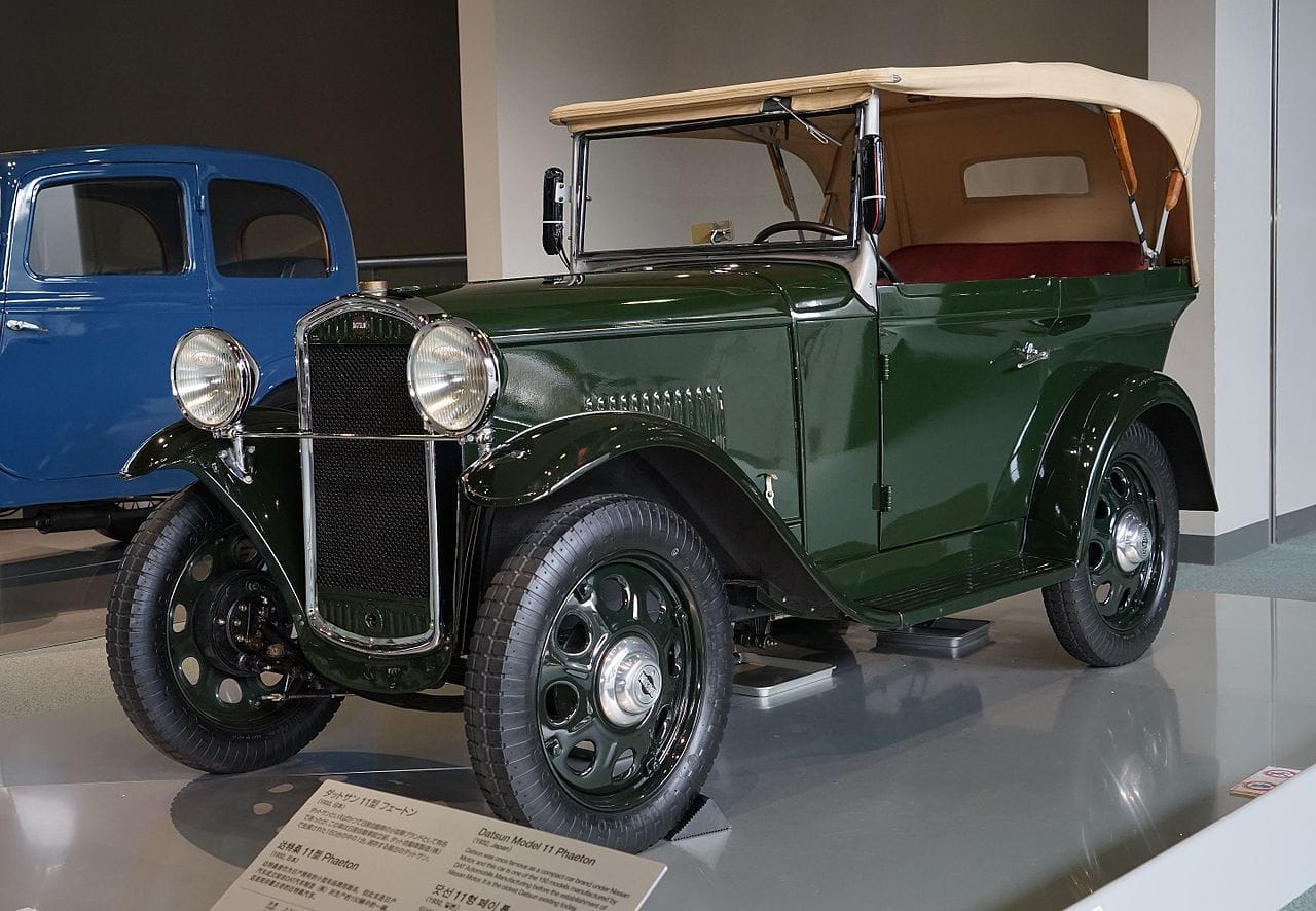 1933 Datsun Type 12, also known as the Datsun 12 Phaeton.