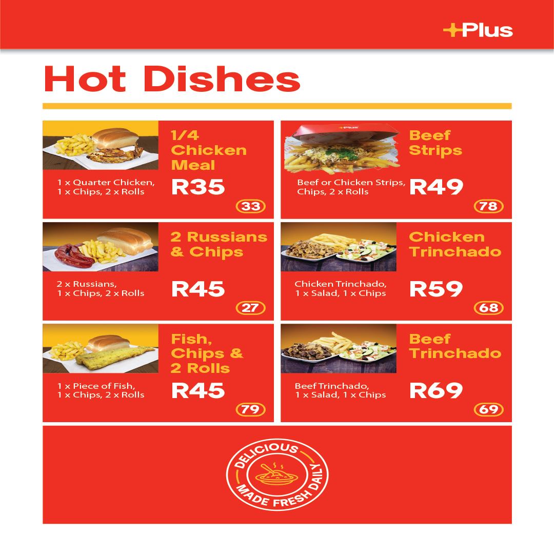 Plus Stores - Our delicious range of #hotdishes is... | Facebook