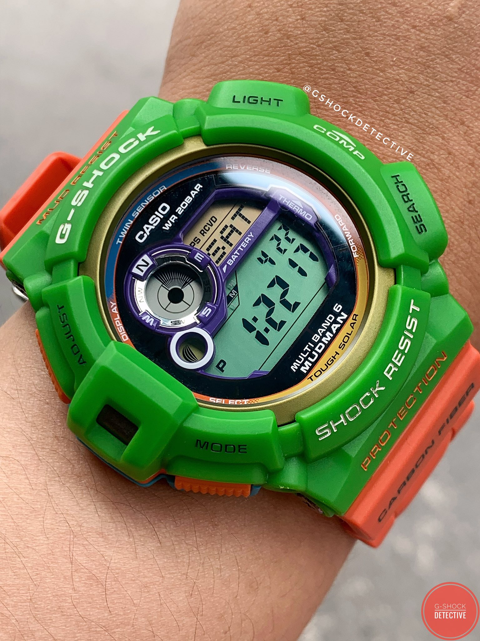 Mint Casio G-Shock Mudman GW-9300K-3JR watch for sale