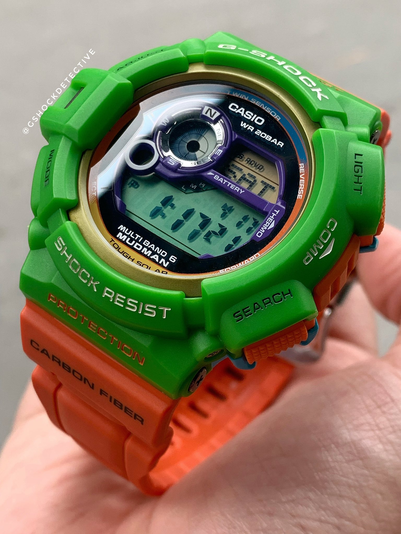 Mint Casio G-Shock Mudman GW-9300K-3JR watch for sale