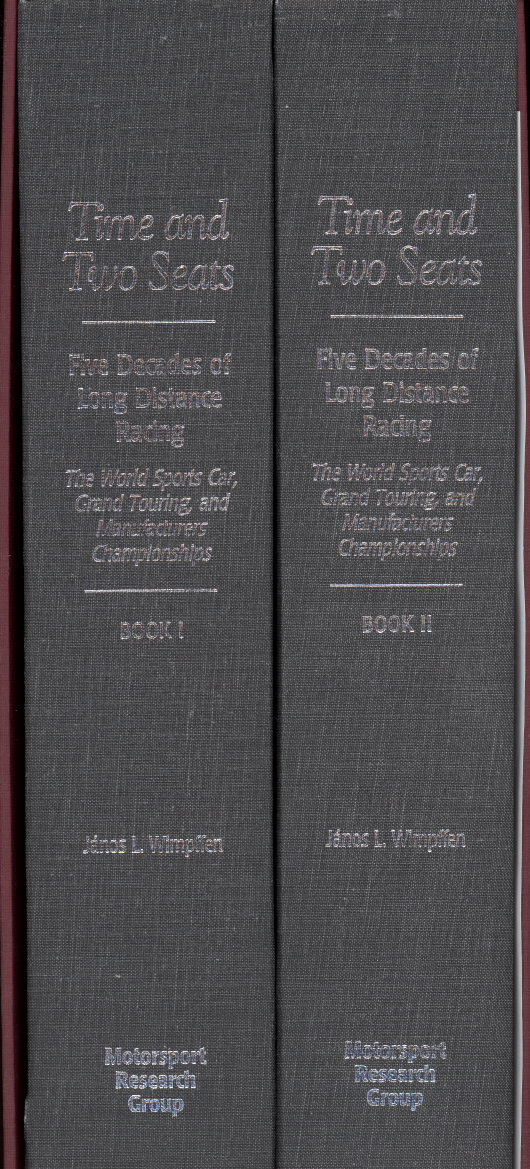 Janos Wimpffen's Time and Two Seats automotive book