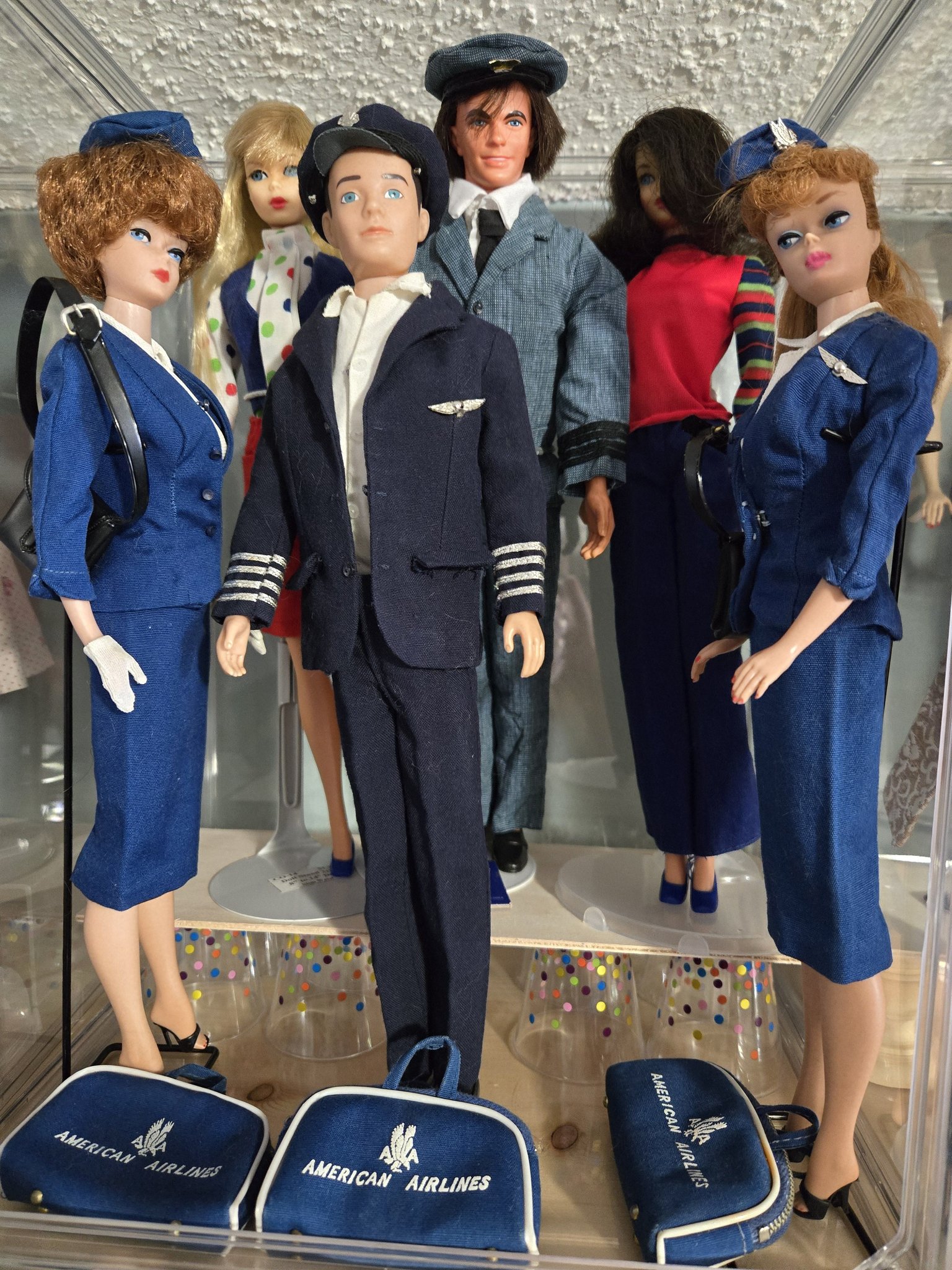 Was the American Airlines outfit sold with the Barbie doll?