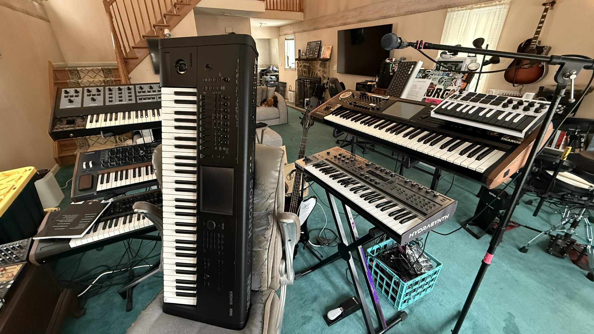 Korg Kronos 3 - 61 Unboxing and First Test
