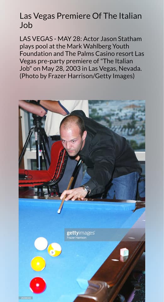 Muller Pool Table โต๊ะพูลมาตรฐานการแข่งขัน - Jason Statham plays pool ...