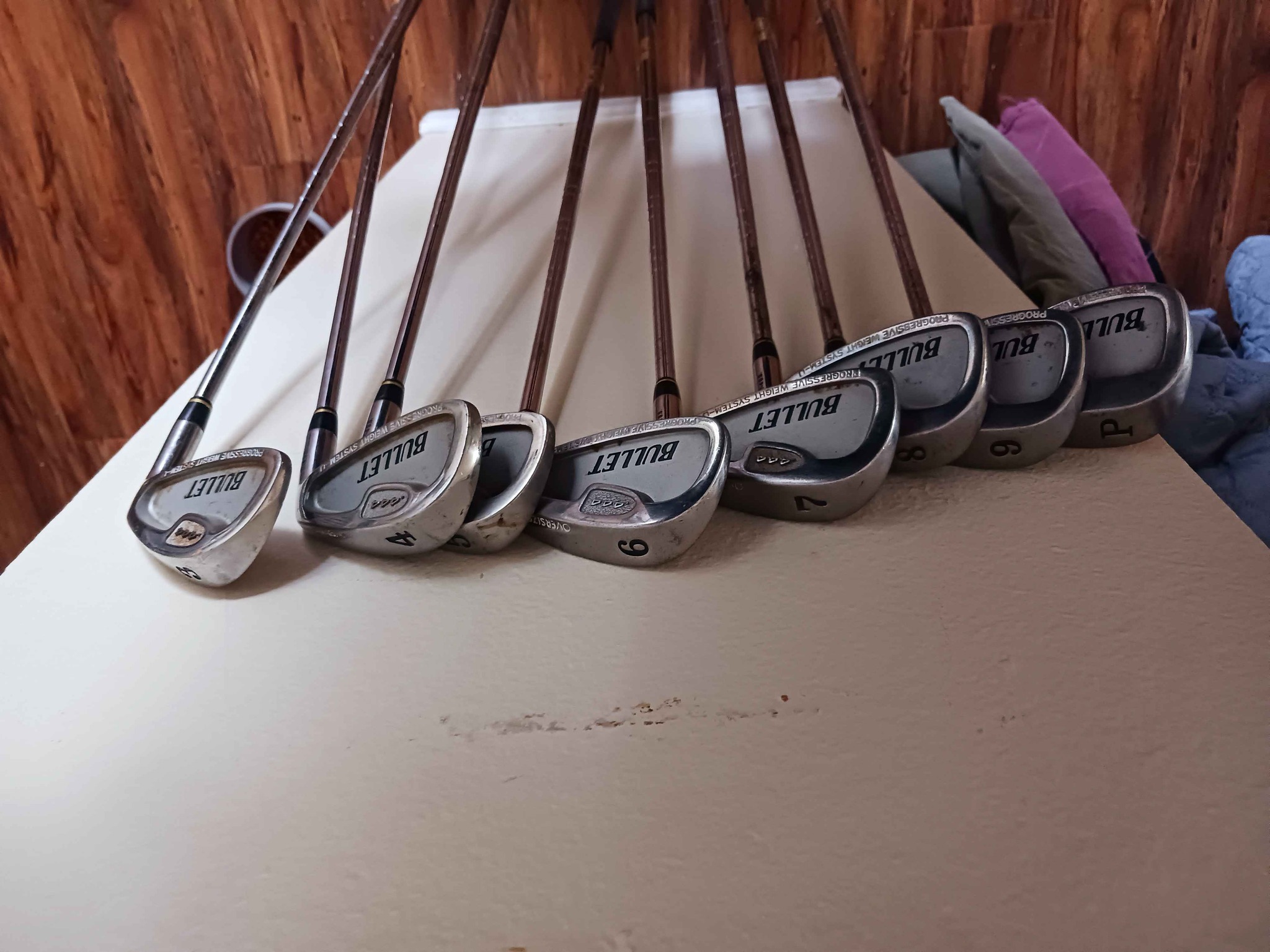 Bullet golf set, 444, oversized. Older set, but solid.
