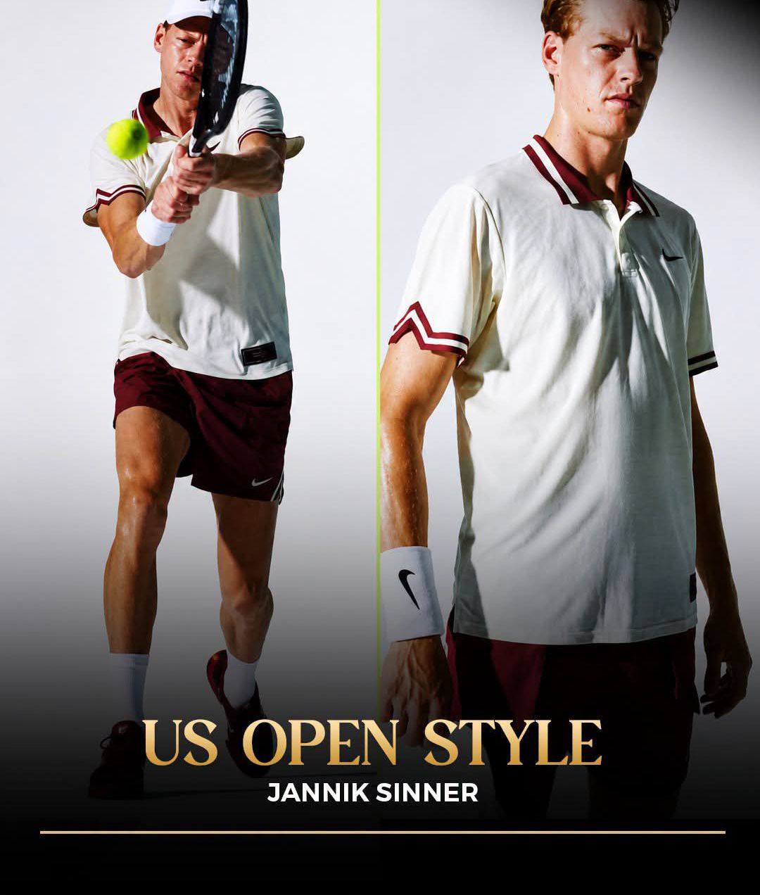 Jannik Sinner's Nike outfit at US Open 2025
